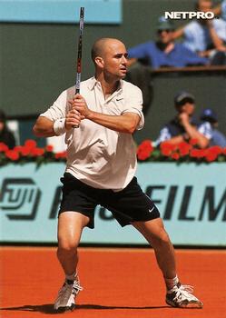 2003 NetPro - Photo Cards #5 Andre Agassi Front