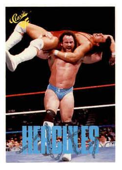 1989 Classic WWF #17 Hercules Front