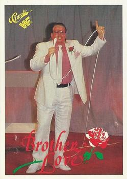 1989 Classic WWF #24 Brother Love Front
