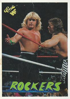 1989 Classic WWF #28 The Rockers (Shawn Michaels & Marty Jannetty) Front