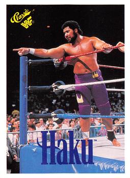 1989 Classic WWF #35 Haku Front