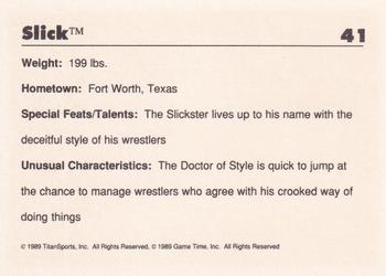 1989 Classic WWF #41 Slick Back