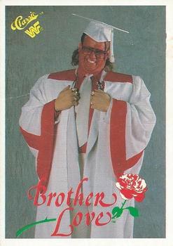 1989 Classic WWF #77 Brother Love Front
