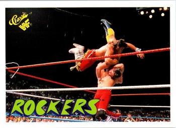 1989 Classic WWF #81 The Rockers (Shawn Michaels & Marty Jannetty) Front
