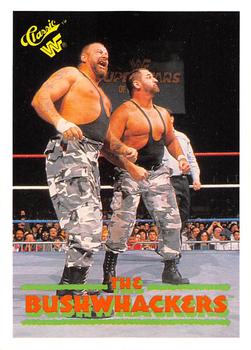 1989 Classic WWF #116 The Bushwhackers (Butch & Luke) Front