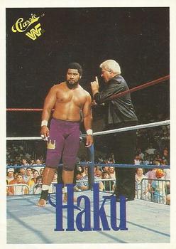 1989 Classic WWF #135 Haku Front