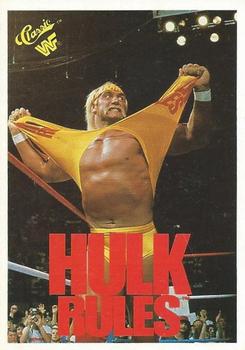 1989 Classic WWF #137 Hulk Hogan Front