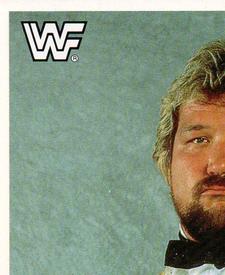 1990 Merlin WWF Superstars Stickers #179 Million Dollar Man Ted DiBiase Puzzle Front