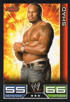 2008 Topps Slam Attax WWE #NNO Shad Front