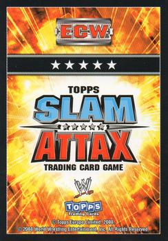 2008 Topps Slam Attax WWE #NNO Matt Hardy Back