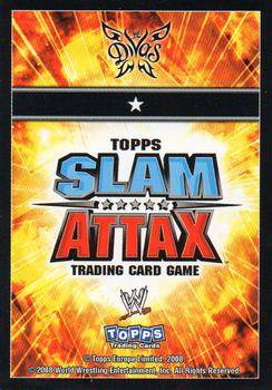 2008 Topps Slam Attax WWE #NNO Lena Yada Back