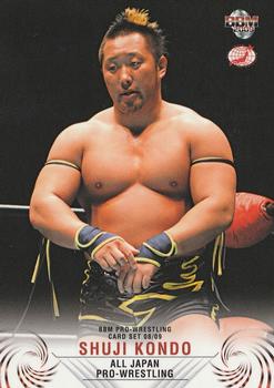 2008-09 BBM All Japan Pro Wrestling #05 Shuji Kondo Front