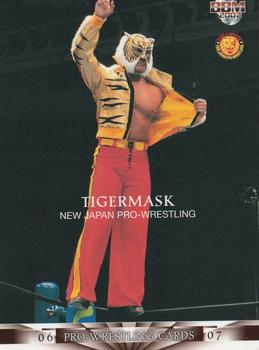 2006-07 BBM Pro Wrestling #010 Tiger Mask Front