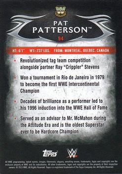 2015 Topps WWE Undisputed #94 Pat Patterson Back