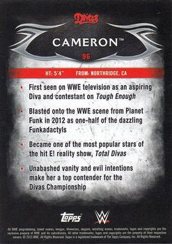 2015 Topps WWE Undisputed #96 Cameron Back