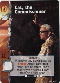 2000 Wizards Of The Coast WCW Nitro Hardcore Expansion #4 Cat, the Commissioner Front