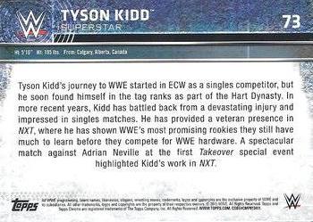 2015 Topps Chrome WWE - Refractor #73 Tyson Kidd Back