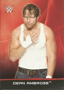 2015 Topps WWE Ringside Relic Dog Tags Inserts #10 Dean Ambrose Front