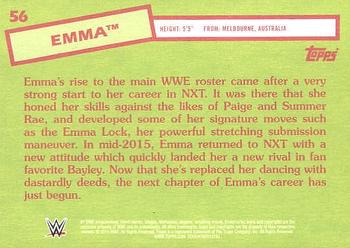 2015 Topps WWE Heritage #56 Emma Back