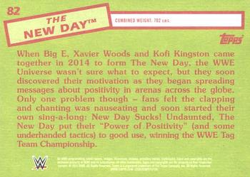 2015 Topps WWE Heritage #82 The New Day Back