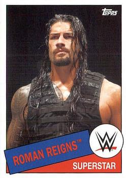 2015 Topps WWE Heritage #88 Roman Reigns Front