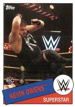 2015 Topps WWE Heritage #107 Kevin Owens Front
