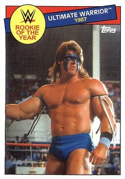 2015 Topps WWE Heritage - Rookie of the Year #5 Ultimate Warrior Front