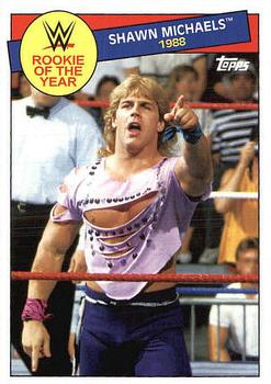 2015 Topps WWE Heritage - Rookie of the Year #6 Shawn Michaels Front