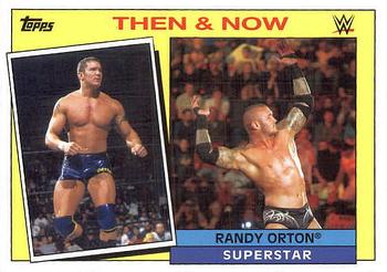 2015 Topps WWE Heritage - Then & Now #21 Randy Orton Front