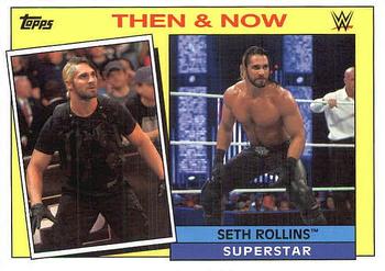2015 Topps WWE Heritage - Then & Now #23 Seth Rollins Front