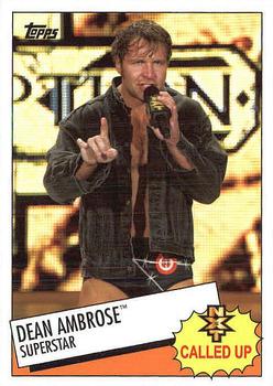 2015 Topps WWE Heritage - NXT Called Up #11 Dean Ambrose Front