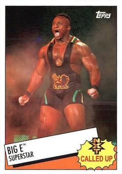 2015 Topps WWE Heritage - NXT Called Up #14 Big E Front
