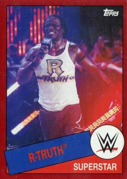 2015 Topps WWE Heritage - Red #84 R-Truth Front