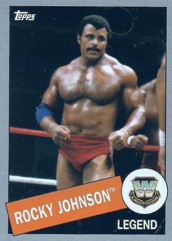 2015 Topps WWE Heritage - Silver #39 Rocky Johnson Front