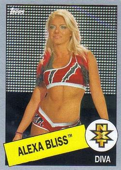 2015 Topps WWE Heritage - Silver #101 Alexa Bliss Front