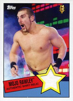 2015 Topps WWE Heritage - Swatch Relics #NNO Mojo Rawley Front