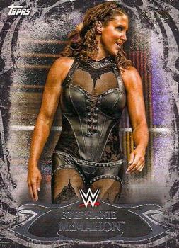 2015 Topps WWE Undisputed - Black #88 Stephanie McMahon Front