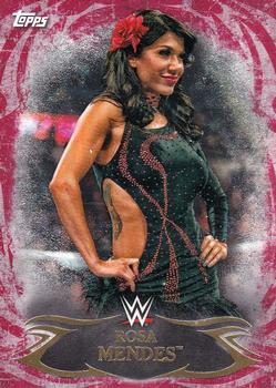 2015 Topps WWE Undisputed - Red #2 Rosa Mendes Front