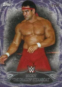 2015 Topps WWE Undisputed - Purple #34 Ricky The Dragon Steamboat Front