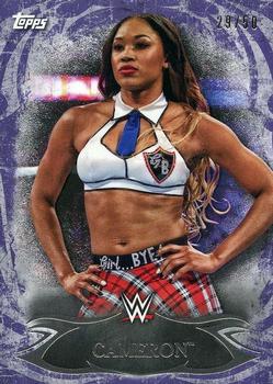 2015 Topps WWE Undisputed - Purple #96 Cameron Front