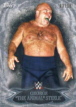 2015 Topps WWE Undisputed - Silver #5 George Steele Front