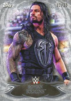 2015 Topps WWE Undisputed - Silver #14 Roman Reigns Front