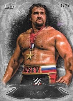 2015 Topps WWE Undisputed - Silver #47 Rusev Front