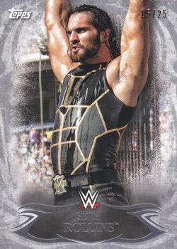 2015 Topps WWE Undisputed - Silver #57 Seth Rollins Front
