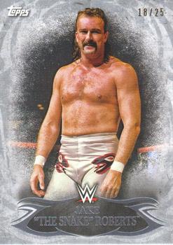 2015 Topps WWE Undisputed - Silver #74 Jake Roberts Front