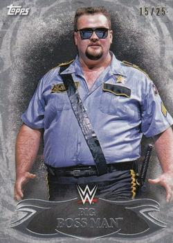 2015 Topps WWE Undisputed - Silver #92 Big Boss Man Front