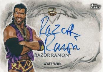 2015 Topps WWE Undisputed - Autographs #UA-RR Razor Ramon Front