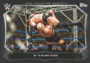 2015 Topps WWE Undisputed - Cage Evolution Moments Black #CEM-7 JBL / Big Show Front