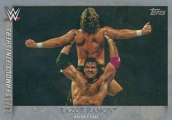 2015 Topps WWE Undisputed - Famous Finishers Silver #FF-21 Razor Ramon Front