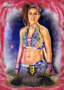 2015 Topps WWE Undisputed - NXT Prospects Red #NXT-15 Bayley Front